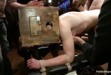 Beautiful Brunette Reduced to a Three Holed Whore